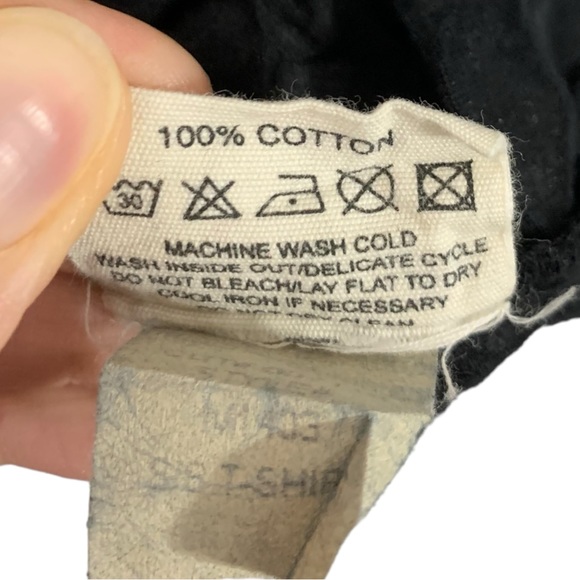 Robin’s Jean Black Snake Skin Denim Fray Patch Work Moto T-shirt Mens Size 2XL - Picture 8 of 8